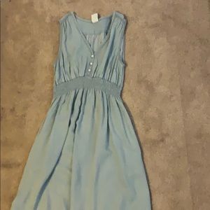 H&M mama maternity chambray dress